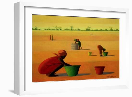 Woman's Work, 2001-Tilly Willis-Framed Giclee Print