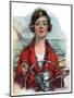 "Woman Sailor,"October 15, 1927-William Haskell Coffin-Mounted Giclee Print