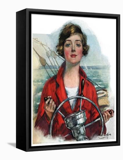 "Woman Sailor,"October 15, 1927-William Haskell Coffin-Framed Stretched Canvas