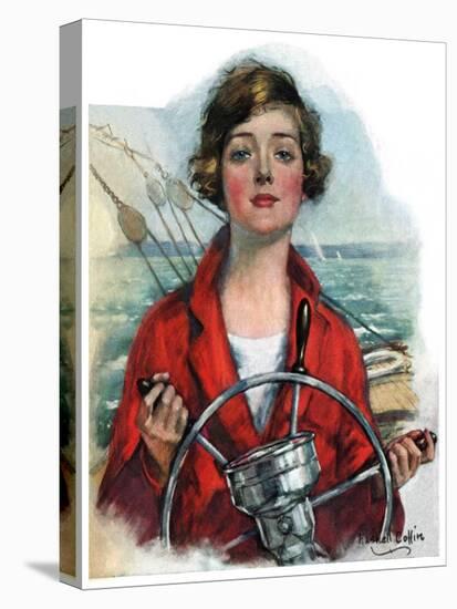 "Woman Sailor,"October 15, 1927-William Haskell Coffin-Stretched Canvas