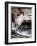 Woman Sat on Chair, C1860-Giovanni Boldini-Framed Giclee Print