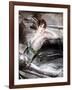 Woman Sat on Chair, C1860-Giovanni Boldini-Framed Giclee Print