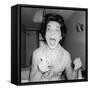 Woman Screaming, Ca. 1956-null-Framed Stretched Canvas