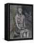 Woman Seated in the Underground-Henry Moore-Framed Stretched Canvas