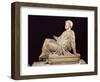Woman Seated on a Altar, "The Supplicant Barberini," circa 440-430 BC-null-Framed Giclee Print