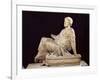 Woman Seated on a Altar, "The Supplicant Barberini," circa 440-430 BC-null-Framed Giclee Print