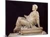 Woman Seated on a Altar, "The Supplicant Barberini," circa 440-430 BC-null-Mounted Giclee Print