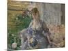 Woman Seated on a Sofa-Berthe Morisot-Mounted Art Print