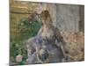 Woman Seated on a Sofa-Berthe Morisot-Mounted Art Print