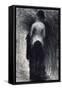 Woman Seen from the Back, C1880-1891-Georges Seurat-Framed Stretched Canvas