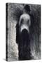 Woman Seen from the Back, C1880-1891-Georges Seurat-Stretched Canvas