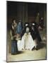 Woman Selling Essences-Pietro Longhi-Mounted Giclee Print