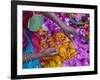 Woman Selling Flower, Pushkar, Rajasthan, India-Keren Su-Framed Photographic Print