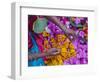 Woman Selling Flower, Pushkar, Rajasthan, India-Keren Su-Framed Photographic Print