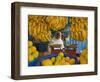 Woman Selling Fruit in a Market Stall in Gonder, Gonder, Ethiopia, Africa-Gavin Hellier-Framed Photographic Print