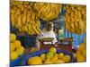 Woman Selling Fruit in a Market Stall in Gonder, Gonder, Ethiopia, Africa-Gavin Hellier-Mounted Photographic Print