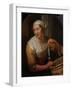 Woman Selling Herrings, 1675-80 (Oil on Panel)-Godfried Schalken Or Schalcken-Framed Giclee Print