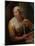 Woman Selling Herrings, 1675-80 (Oil on Panel)-Godfried Schalken Or Schalcken-Mounted Giclee Print