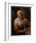 Woman Selling Herrings, 1675-80 (Oil on Panel)-Godfried Schalken Or Schalcken-Framed Giclee Print