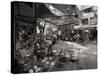 Woman Selling Rice and Vegetables, Old Quarter, Hanoi, Vietnam-Jon Arnold-Stretched Canvas