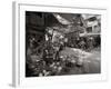 Woman Selling Rice and Vegetables, Old Quarter, Hanoi, Vietnam-Jon Arnold-Framed Photographic Print