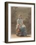 Woman Sewing, 1878-9-Winslow Homer-Framed Giclee Print