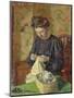 Woman Sewing, C. 1908-Harold Gilman-Mounted Giclee Print