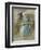 Woman Sewing-Camille Pissarro-Framed Giclee Print