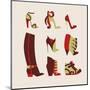 Woman Shoes-yemelianova-Mounted Art Print