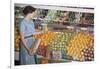 Woman Shopping at Grocery Store-William P. Gottlieb-Framed Photographic Print