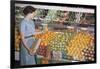 Woman Shopping at Grocery Store-William P. Gottlieb-Framed Photographic Print