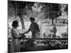 Woman Shopping For Cosmetics-Alfred Eisenstaedt-Mounted Photographic Print