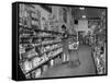 Woman Shopping in A&P Grocery Store-Alfred Eisenstaedt-Framed Stretched Canvas