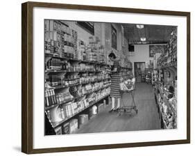 Woman Shopping in A&P Grocery Store-Alfred Eisenstaedt-Framed Photographic Print