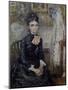 Woman Sitting by a Cradle-Vincent van Gogh-Mounted Art Print