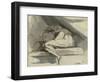 Woman Sitting, Curled up, after 1778-Henry Fuseli-Framed Giclee Print