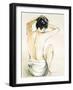 Woman Sitting I-Lanie Loreth-Framed Art Print