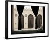 Woman Sitting in the Mosque of Al-Hakim, Cairo, Egypt, North Africa, Africa-Mcconnell Andrew-Framed Photographic Print