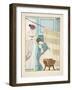 Woman Sitting on a Large Pot, Illustration from 'The Works of Hippocrates', 1934 (Colour Litho)-Joseph Kuhn-Regnier-Framed Giclee Print