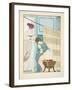 Woman Sitting on a Large Pot, Illustration from 'The Works of Hippocrates', 1934 (Colour Litho)-Joseph Kuhn-Regnier-Framed Giclee Print