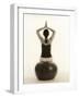Woman Sitting on Exercise Ball-Cristina-Framed Photographic Print