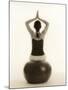 Woman Sitting on Exercise Ball-Cristina-Mounted Photographic Print