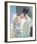 Woman Sitting with a Child in Arms, 1890-Mary Stevenson Cassatt-Framed Premium Giclee Print