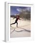 Woman Skiing Classic Nordic Style, Park City, Utah, USA-Howie Garber-Framed Photographic Print