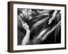 Woman Sleeping, Covered with Veil-Antonino Barbagallo-Framed Premium Photographic Print