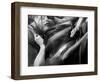 Woman Sleeping, Covered with Veil-Antonino Barbagallo-Framed Photographic Print