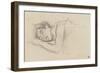 Woman Sleeping, Right Cheek Resting on the Left Hand-Henri de Toulouse-Lautrec-Framed Giclee Print