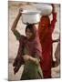Woman Smiles after Collecting Drinking Water, on the Outskirts of Islamabad, Pakistan-null-Mounted Photographic Print
