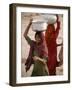 Woman Smiles after Collecting Drinking Water, on the Outskirts of Islamabad, Pakistan-null-Framed Photographic Print