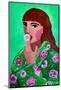 Woman Smoking a Flower-Raissa Oltmanns-Mounted Photographic Print